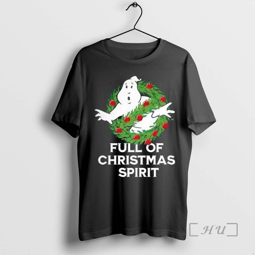 Officials Ghostbusters Full Of Christmas Spirit T-Shirts, Hoodie, Sweatshirt | TeeBloomCo.com