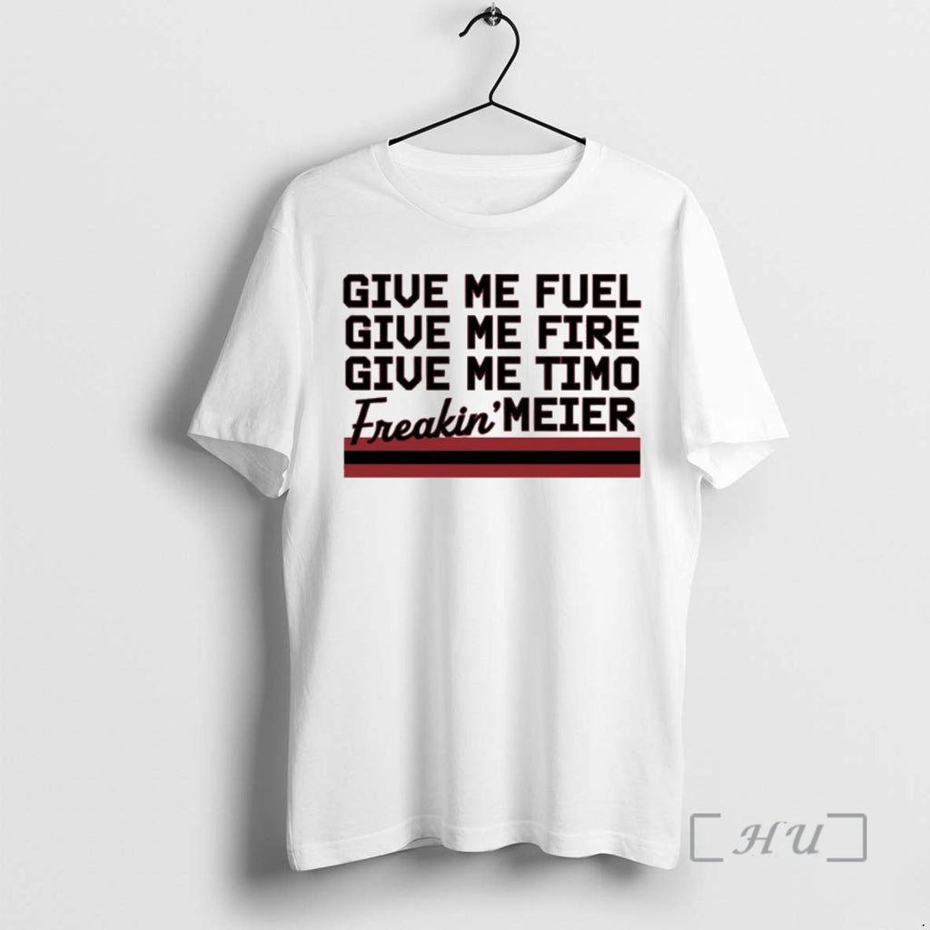 Officials Give Me Fuel Give Me Fire Give Me Timo Freakin Meier New Jersey Devils T-Shirts, Hoodie, Sweatshirt