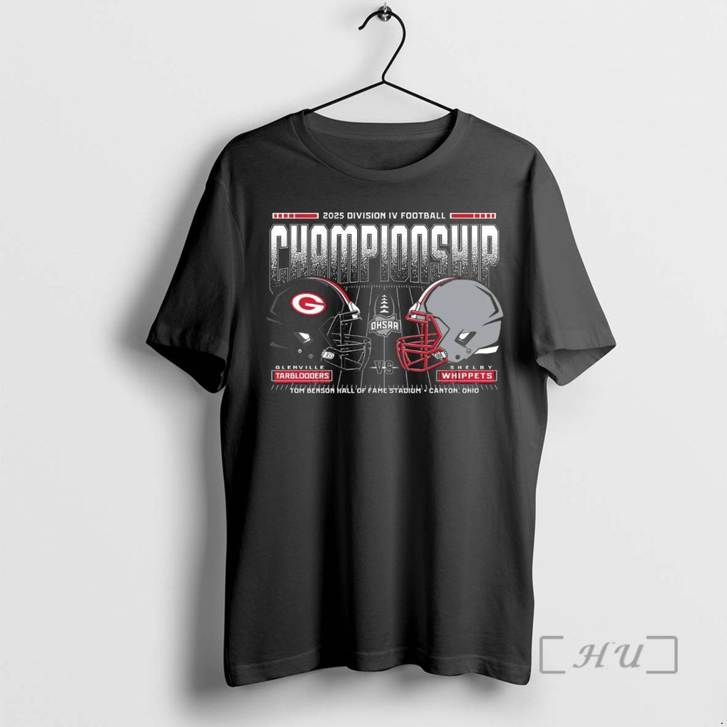 Officials Glenville Tarblooders Vs Shelby Whippets 2025 D4 Football Championship T-Shirts, Hoodie, Sweatshirt