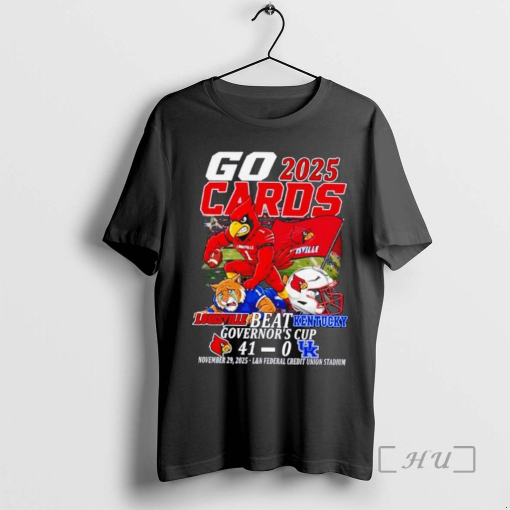 Officials Go 2025 Cards Louisville Beat Kentucky Governors Cup T-Shirts, Hoodie, Sweatshirt | TeeBloomCo.com