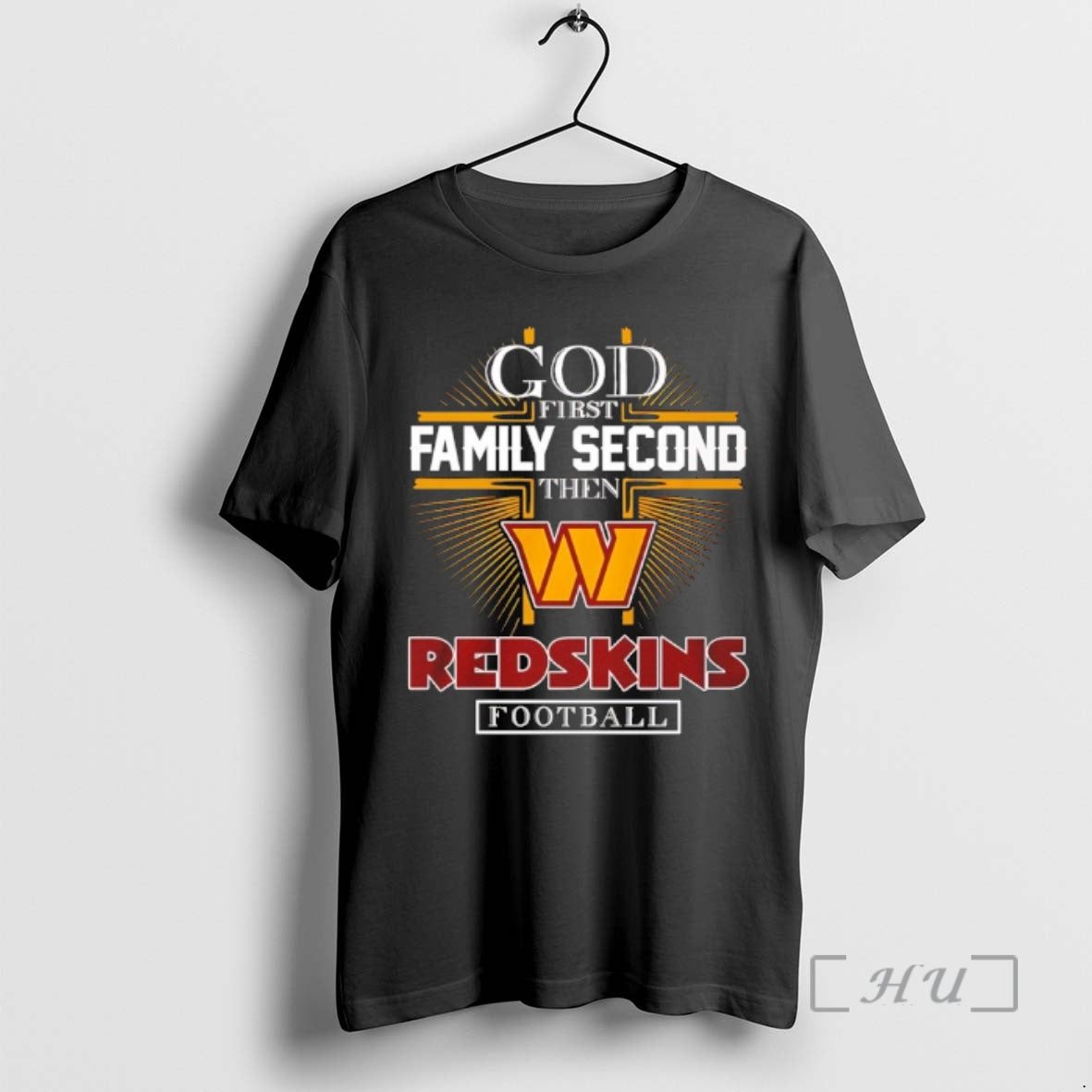 Officials God First Family Second Then Washington Redskins Football 2025 T-Shirts, Hoodie, Sweatshirt | TeeBloomCo.com