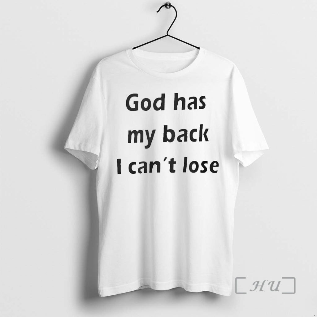 Officials God Has My Back I Cant Lose Circle T-Shirts, Hoodie, Sweatshirt | TeeBloomCo.com