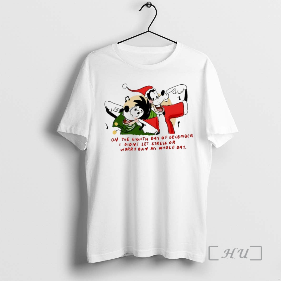 Officials Goofy And Max Goof Christmas On The Eighth Day Of December I Didnt Let T-Shirts, Hoodie, Sweatshirt