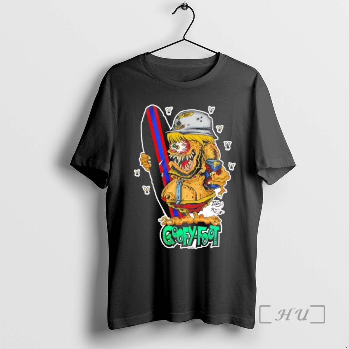 Officials Goofyfoot Surf Goat Cartoon T-Shirts, Hoodie, Sweatshirt | TeeBloomCo.com