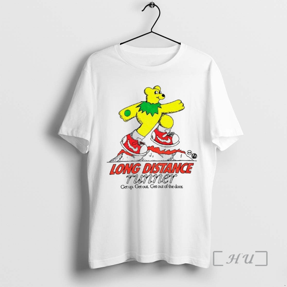 Officials Grateful Dead Long Distance Runner Get Up Get Out Get Out Of The Door T-Shirts, Hoodie, Sweatshirt | TeeBloomCo.com