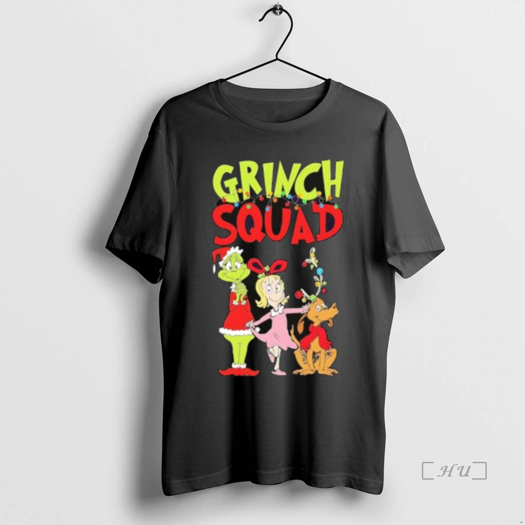Officials Grinch Squad Retro Christmas Stylish T-Shirts, Hoodie, Sweatshirt | TeeBloomCo.com