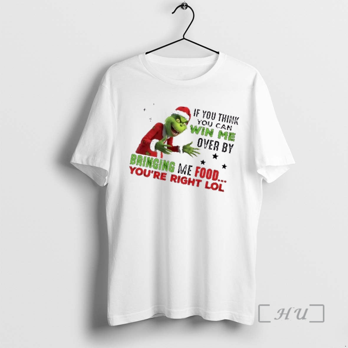 Officials Grinch If You Think You Can Win Me Over By Bringing Me Food Youre T-Shirts, Hoodie, Sweatshirt | TeeBloomCo.com