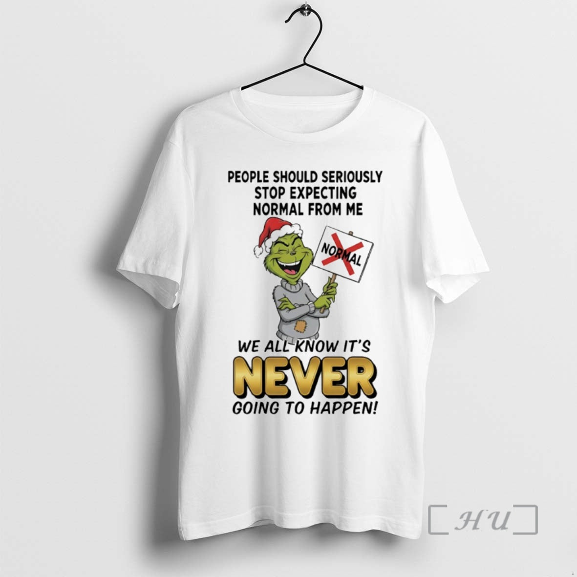 Officials Grinch We All Know Its Never Going To Happen Circle Premium T Shirts Sweater Hoodie, Sweatshirt | TeeBloomCo.com