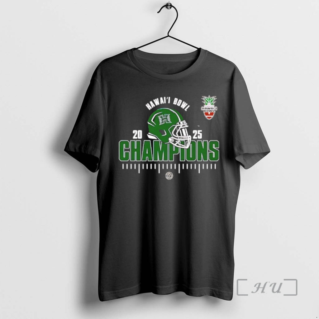 Officials Hawaii Rainbow Warriors Ncaa Football Hawaii Bowl Champions 2025 T-Shirts, Hoodie, Sweatshirt | TeeBloomCo.com