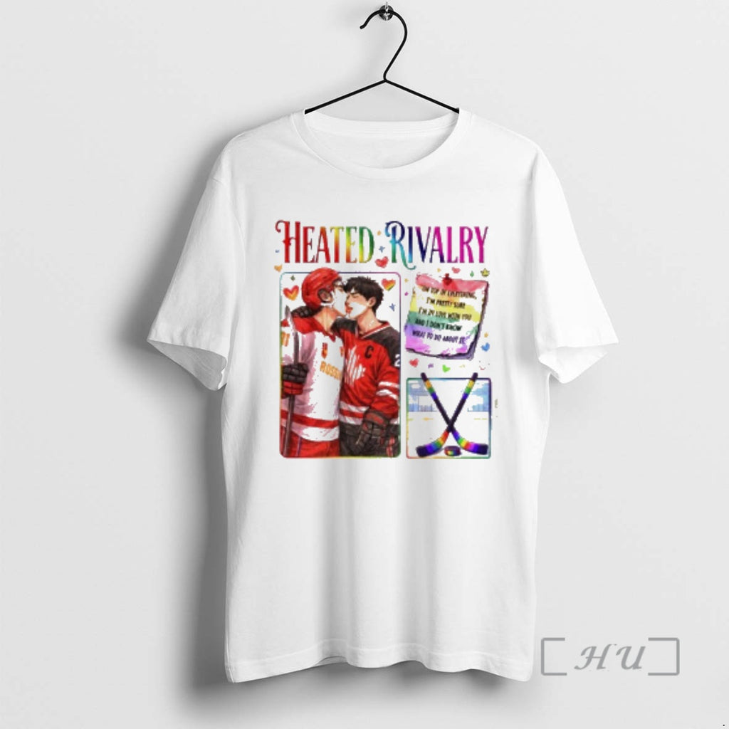 Officials Heated Rivalry Couple Hollander Rozanov Hockey Romance Movie T-Shirts, Hoodie, Sweatshirt | TeeBloomCo.com