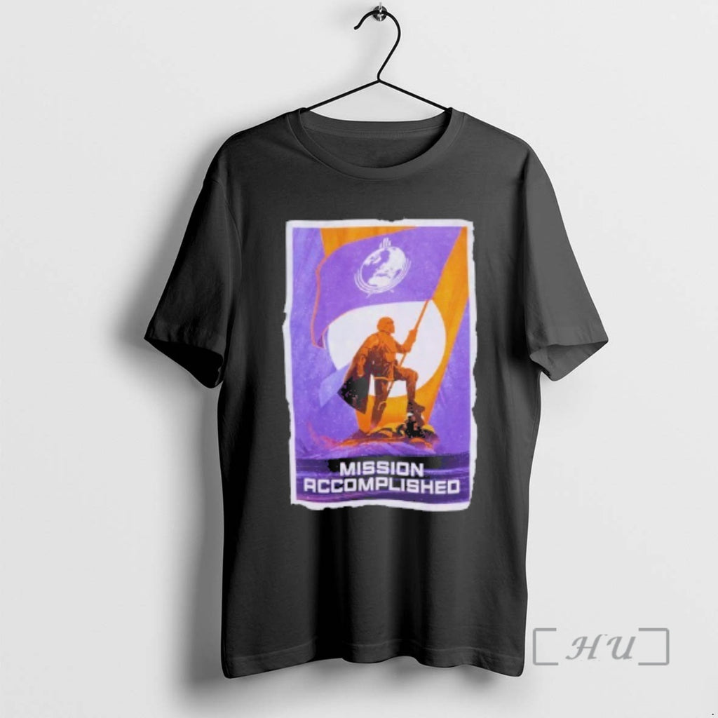 Officials Helldivers Ii Mission Accomplished T-Shirts, Hoodie, Sweatshirt | TeeBloomCo.com