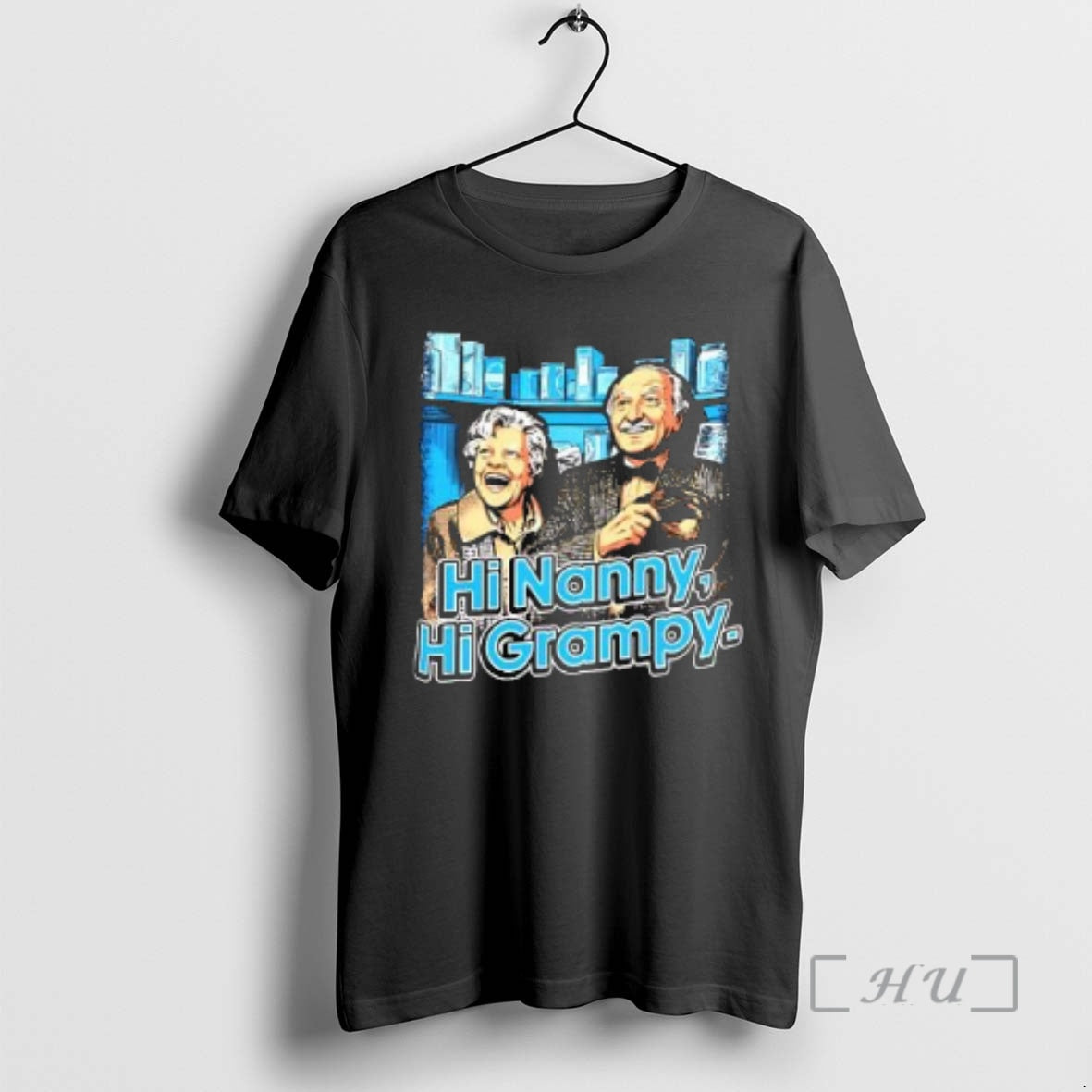 Officials Hi Nanny Hi Grampy Vintage T-Shirts, Hoodie, Sweatshirt | TeeBloomCo.com