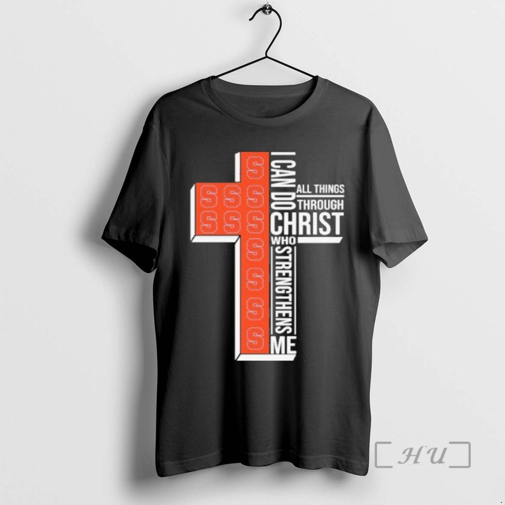 Officials I Can Do All Things Faith And Sports Syracuse Orange College Basketball Premium T-Shirts, Hoodie, Sweatshirt