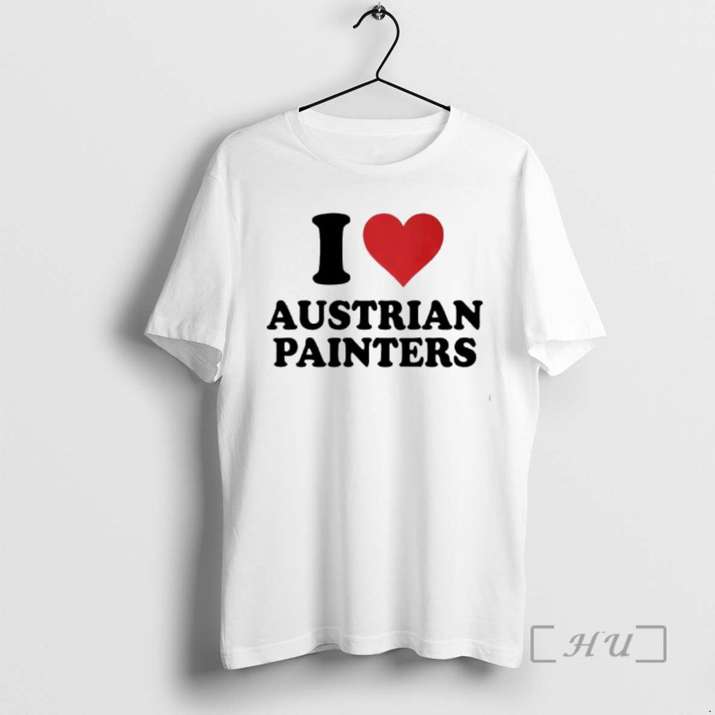 Officials I Love Austrian Painters Heart T-Shirts, Hoodie, Sweatshirt | TeeBloomCo.com