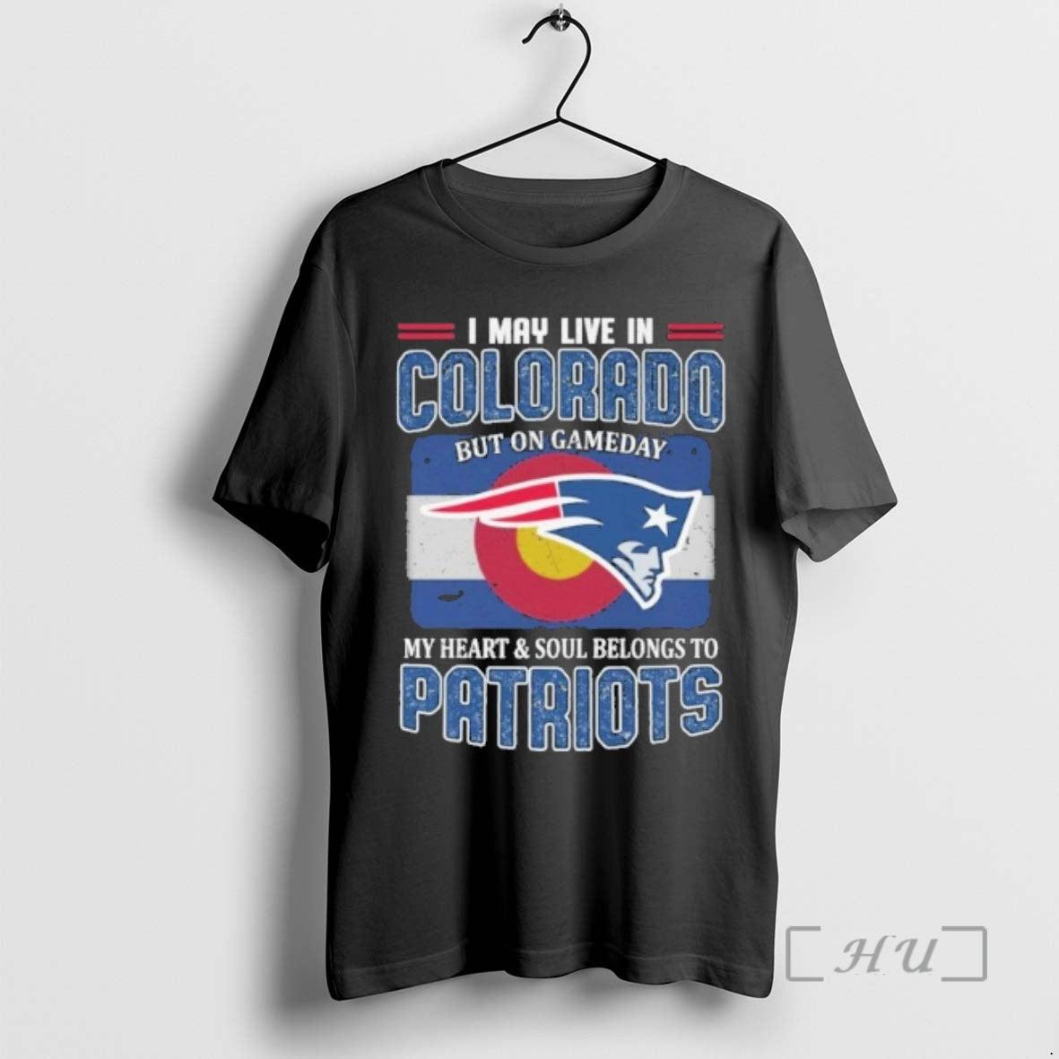 Officials I May Live In Colorado But On Game Day My Heart Soul Belongs To T-Shirts, Hoodie, Sweatshirt | TeeBloomCo.com