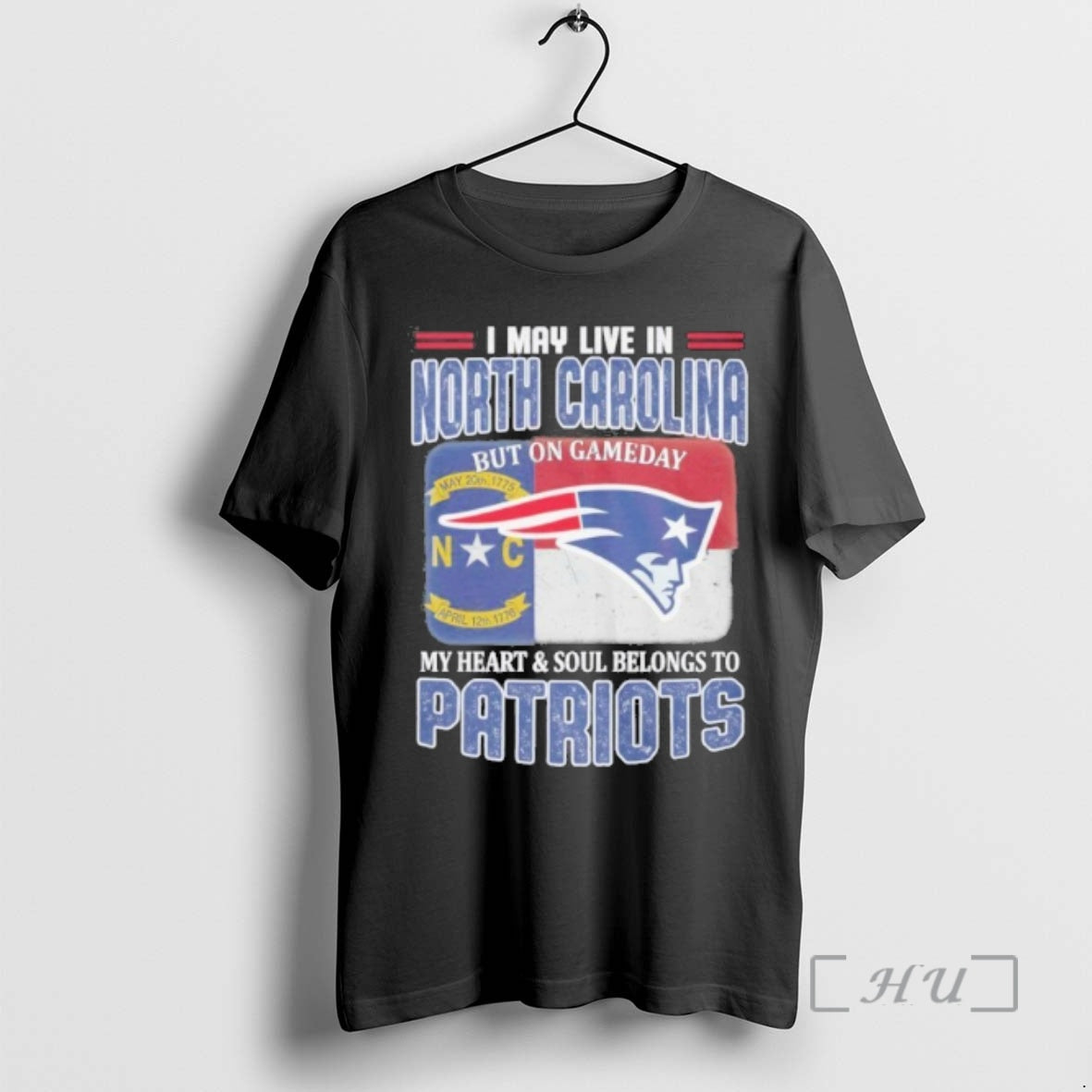 Officials I May Live In North Carolina But On Game Day My Heart Soul Belongs T-Shirts, Hoodie, Sweatshirt | TeeBloomCo.com