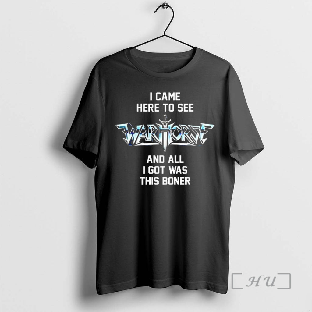 Officials I Came Here To See Warhorse And All I Got Was This Boner Logo T-Shirts, Hoodie, Sweatshirt | TeeBloomCo.com