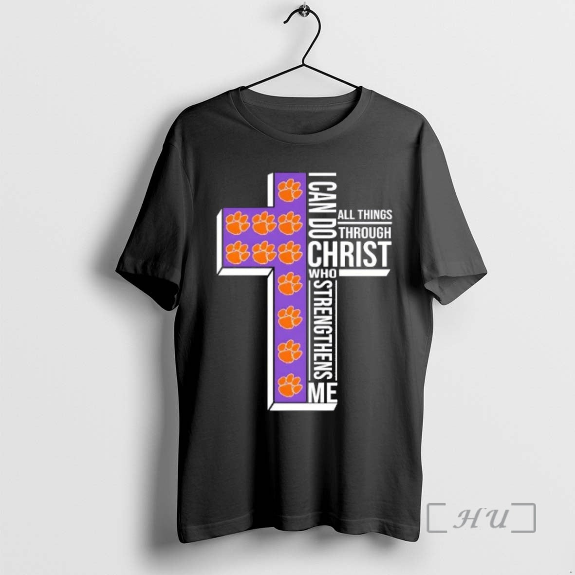 Officials I Can Do All Things Through Christ Who Strengthens Me Clemson Tigers Basketball Basketball T-Shirts, Hoodie,...