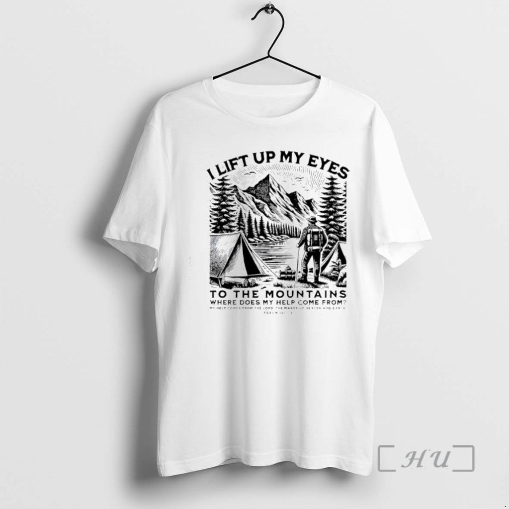 Officials I Lift Up My Eyes To The Mountains Where Does My Help Come From T-Shirts, Hoodie, Sweatshirt | TeeBloomCo.com