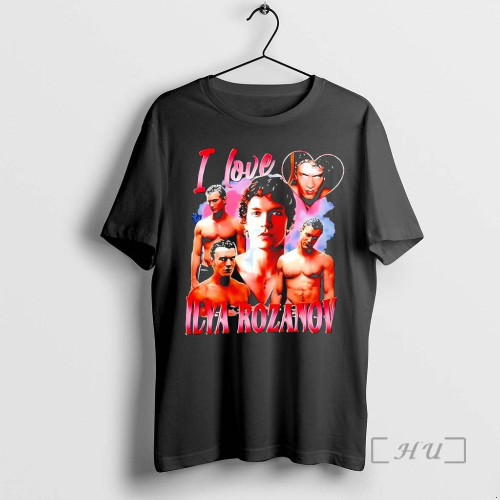 Officials I Love Ilya Rozanov Muscle Graphic T-Shirts, Hoodie, Sweatshirt | TeeBloomCo.com