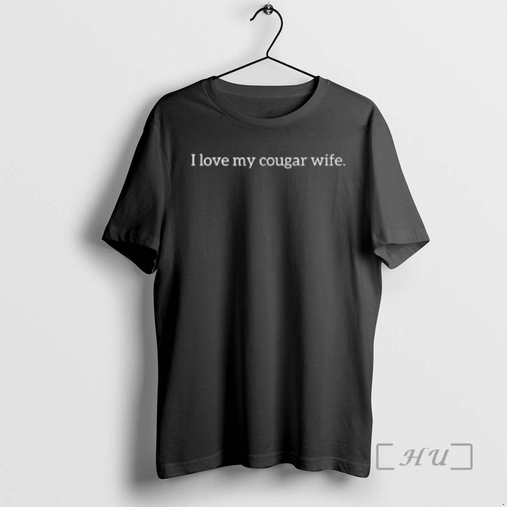 Officials I Love My Cougar Wife T-Shirts, Hoodie, Sweatshirt | TeeBloomCo.com