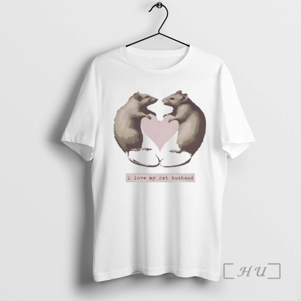 Officials I Love My Rat Husband Meme T-Shirts, Hoodie, Sweatshirt | TeeBloomCo.com