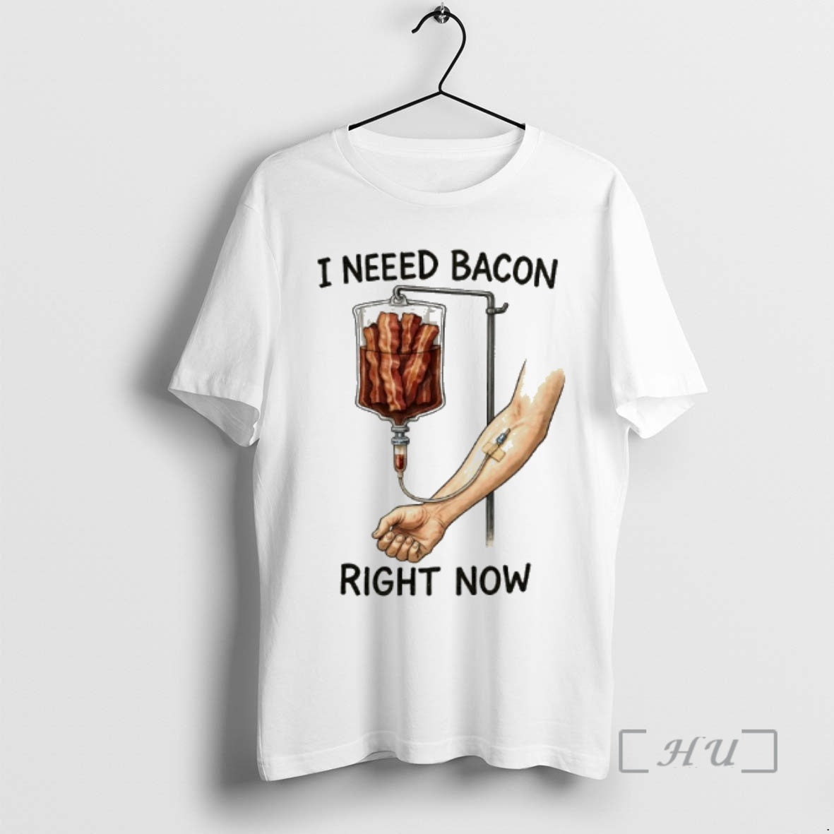 Officials I Need Bacon Right Now T-Shirts, Hoodie, Sweatshirt | TeeBloomCo.com