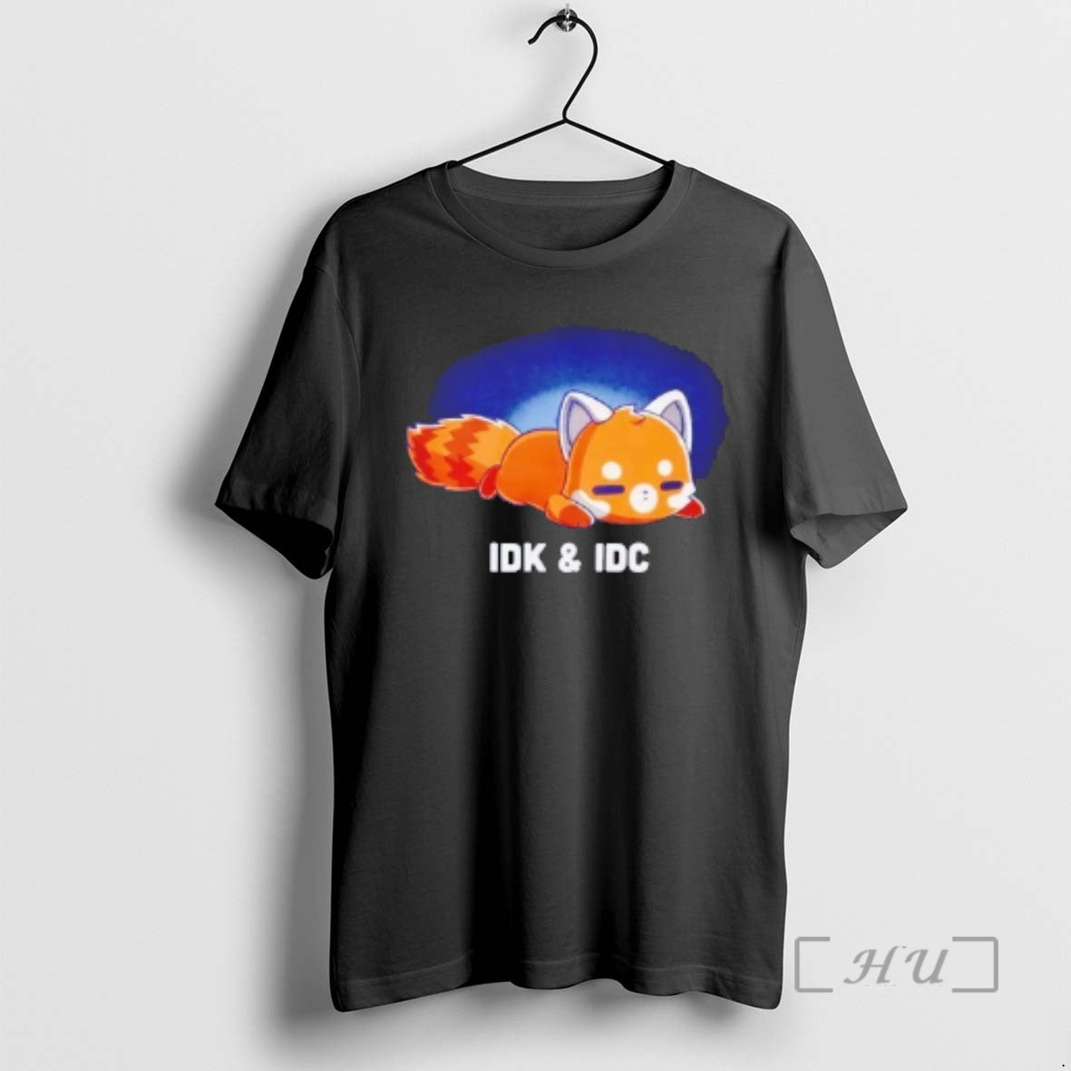 Officials Idk Idc Red Panda T-Shirts, Hoodie, Sweatshirt | TeeBloomCo.com