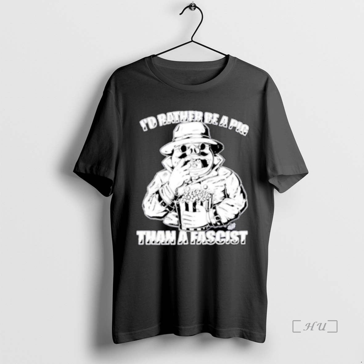 Officials Id Rather Be A Pig Than A Fascist Ornaments T-Shirts, Hoodie, Sweatshirt | TeeBloomCo.com