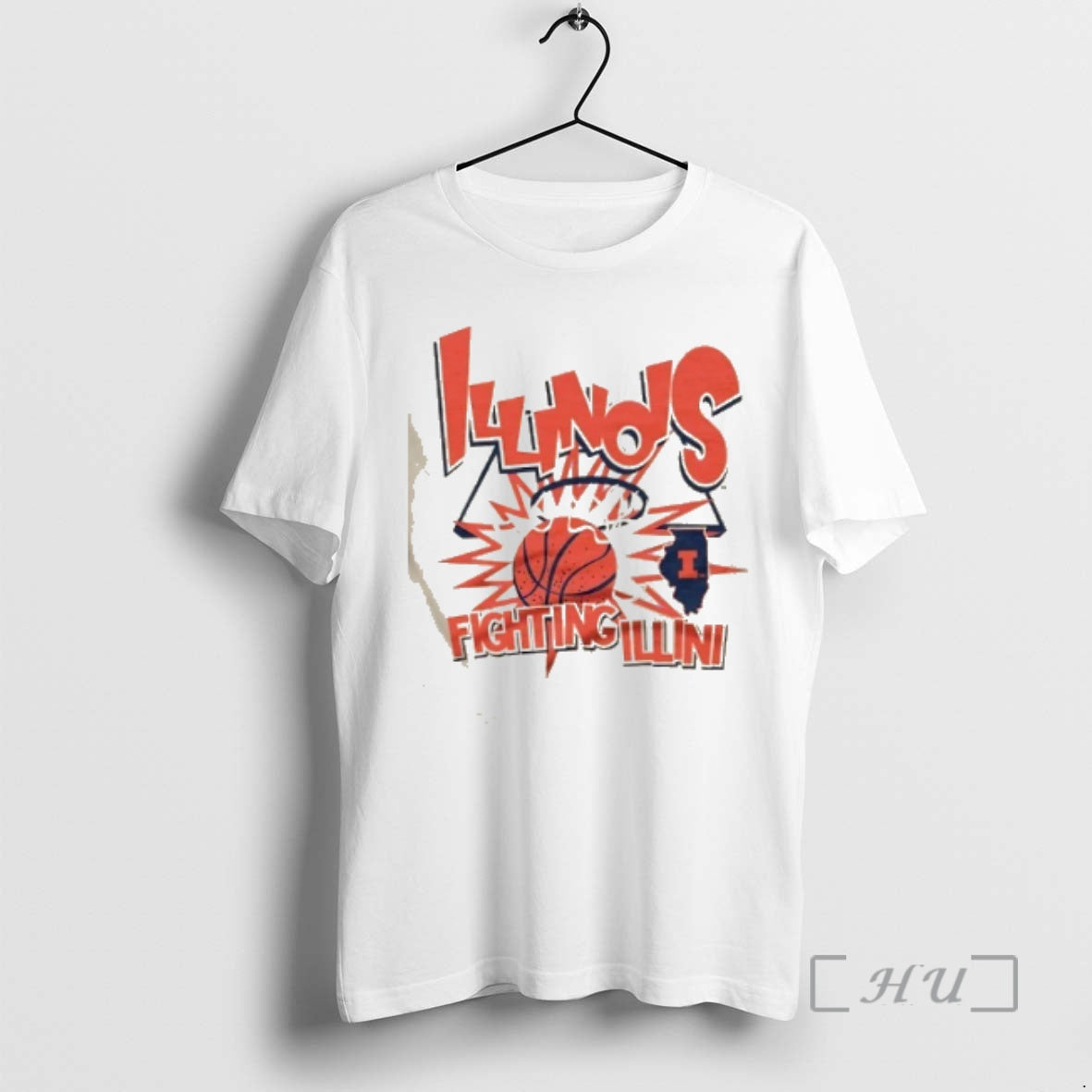 Officials Illinois Fighting Illini Basketball Slam T-Shirts, Hoodie, Sweatshirt | TeeBloomCo.com