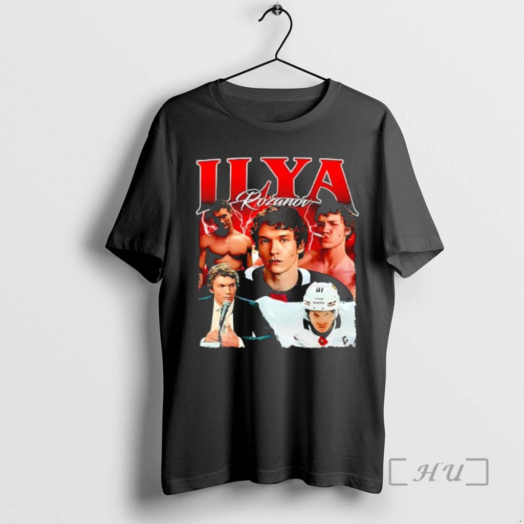 Officials Ilya Rozanov Hockey Retro Graphic T-Shirts, Hoodie, Sweatshirt | TeeBloomCo.com