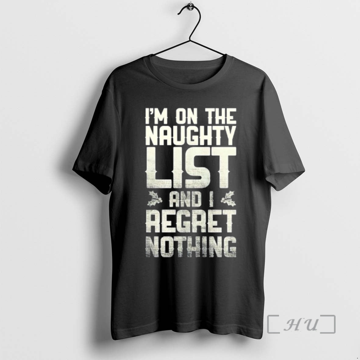 Officials Im On The Naughty List And I Regret Nothing Retro Premium T Shirts Sweater Hoodie, Sweatshirt | TeeBloomCo.com