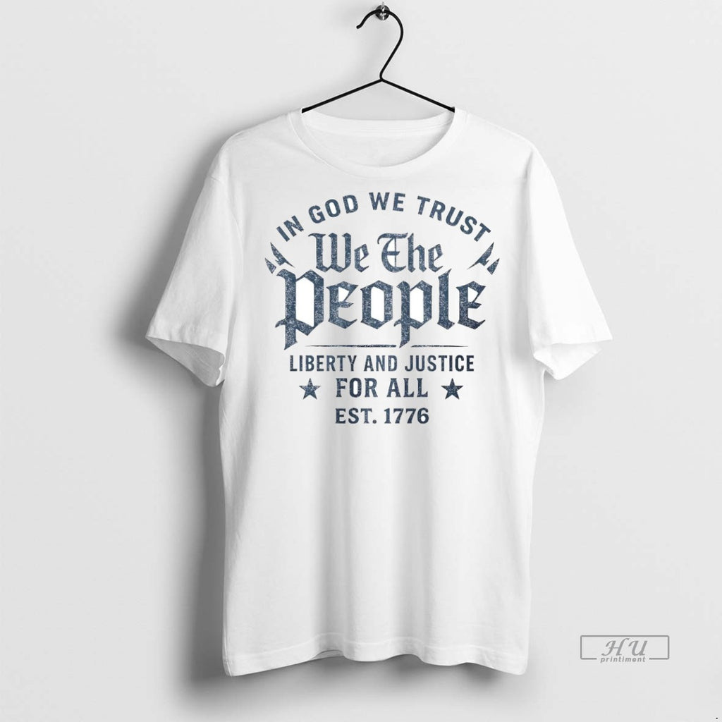Officials In God We Trust We The People Liberty And Justice For All Est 1776