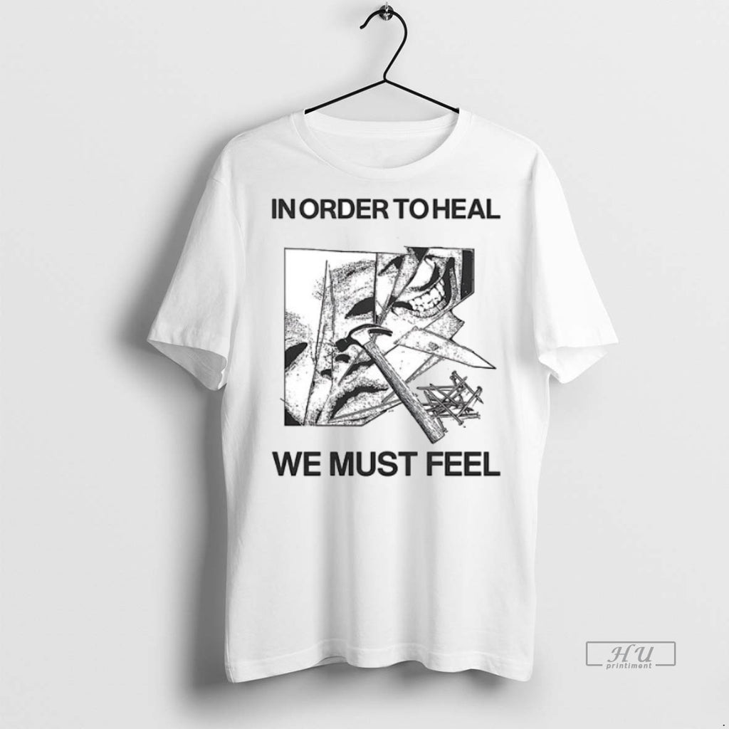 Officials In Order To Heal We Must Feel Ceramic Ceramic And Classic Dad Cap Tee