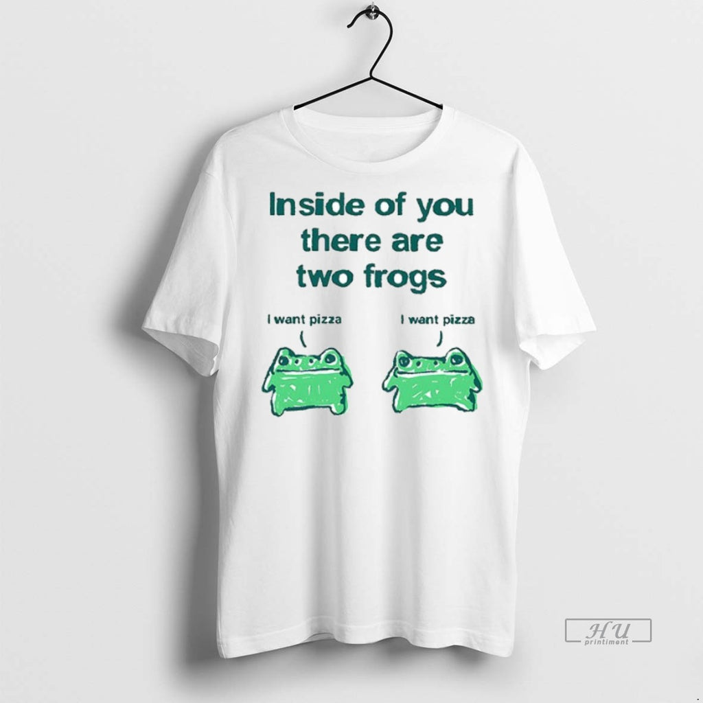 Officials Inside Of You There Are Two Frogs Ceramic Ceramic And Classic Dad Cap Tee