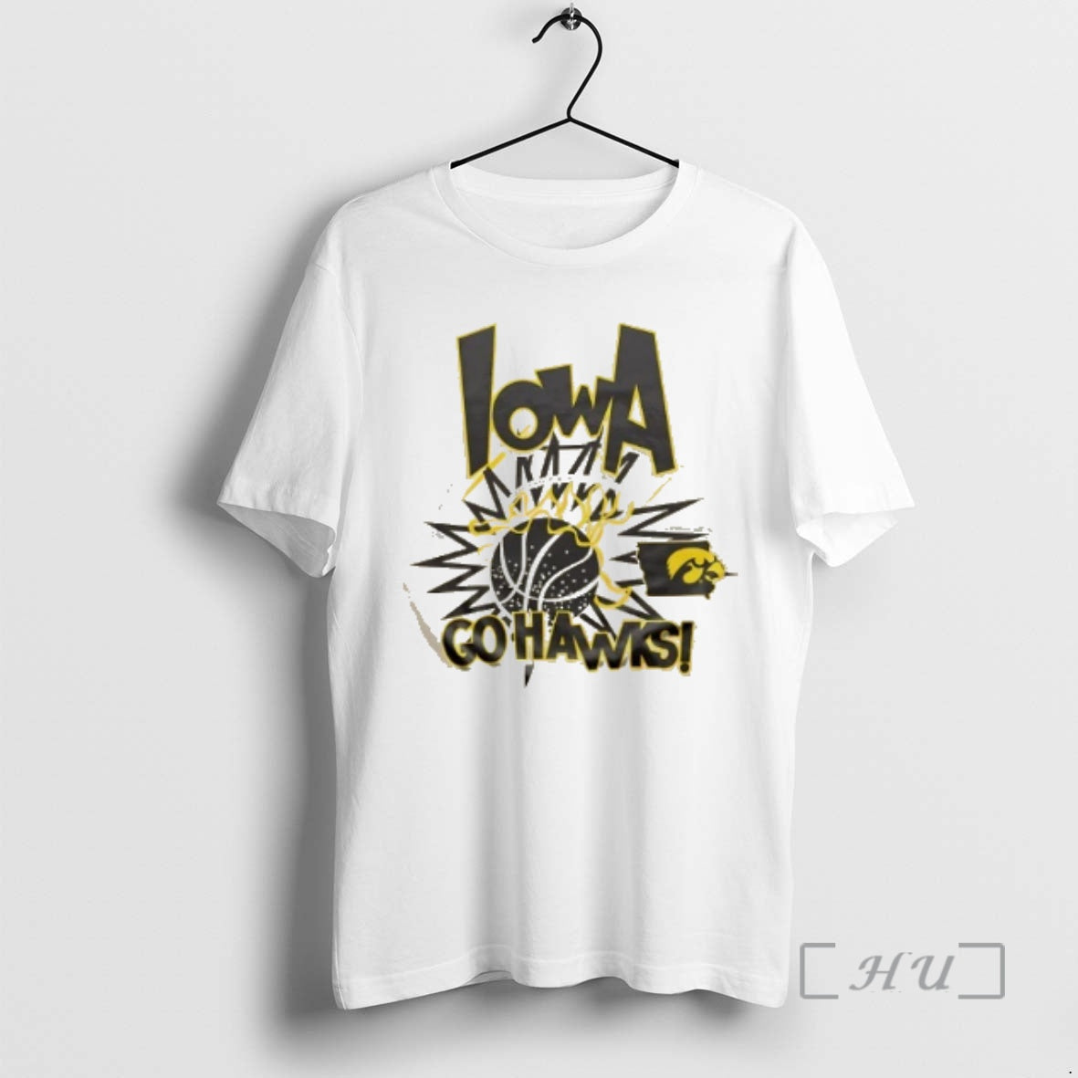 Officials Iowa Hawkeyes Go Hawks Slam T-Shirts, Hoodie, Sweatshirt | TeeBloomCo.com