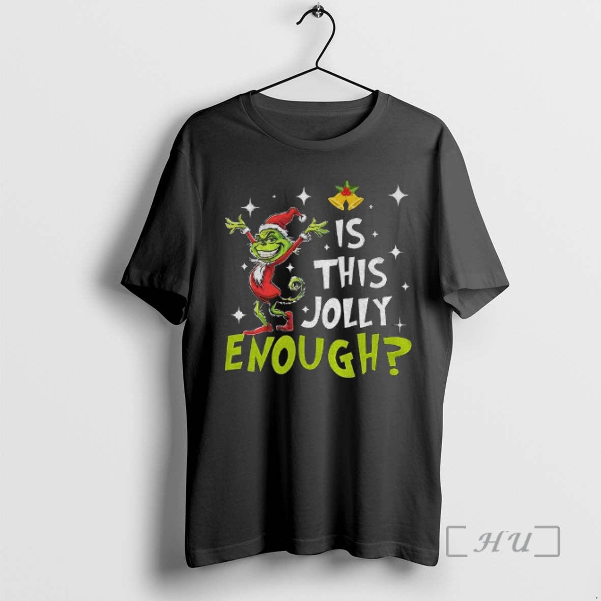 Officials Is This Jolly Enough Funny Grinch Christmas T-Shirts, Hoodie, Sweatshirt | TeeBloomCo.com