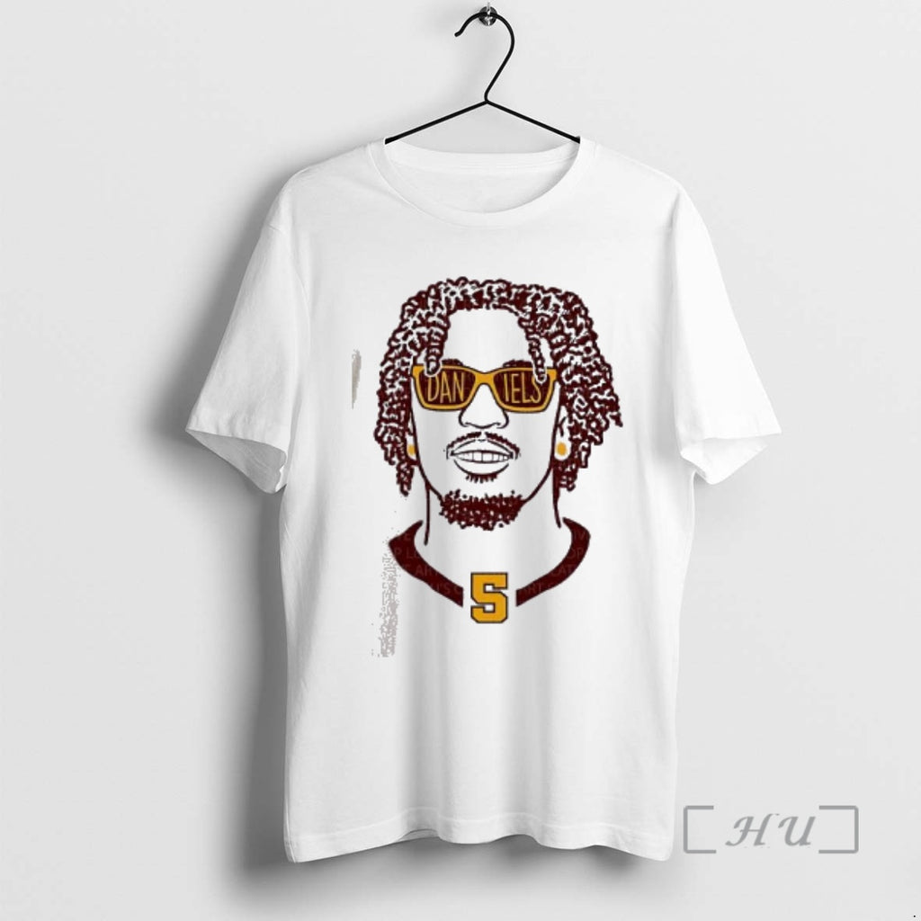 Officials Jayden Daniels Sunglasses Washington Commanders T-Shirts, Hoodie, Sweatshirt | TeeBloomCo.com