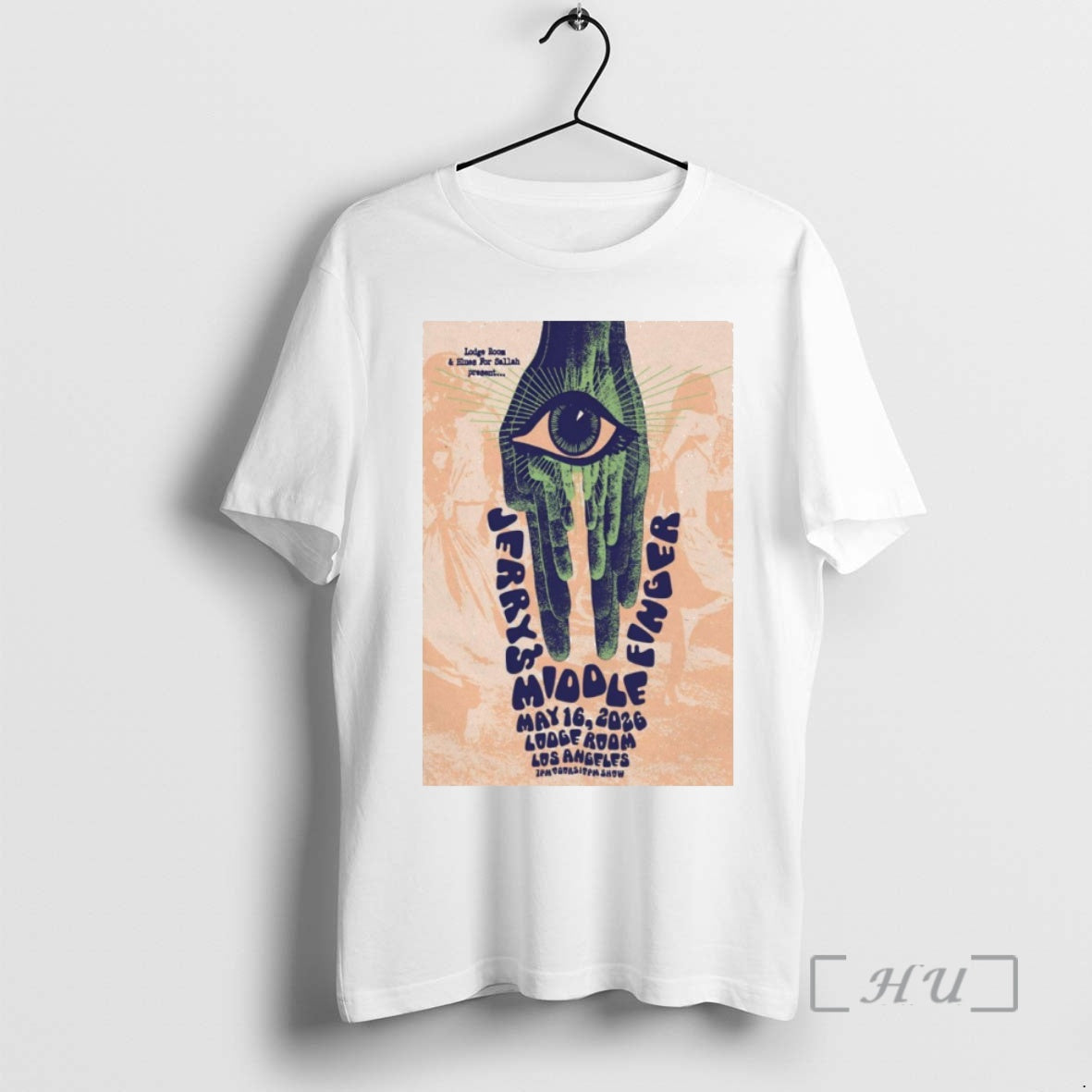 Officials Jerrys Middle Finger Tour Los Angeles Ca On May 16 2026 Premium T Shirts Hoodie, Sweatshirt | TeeBloomCo.com