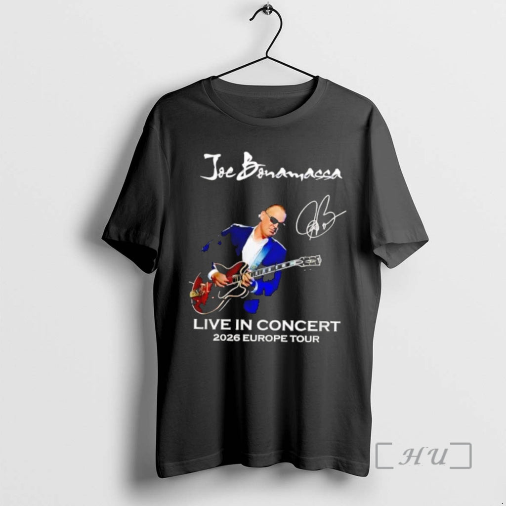 Officials Joe Bonamassa Live In Concert Tour 2026 T-Shirts, Hoodie, Sweatshirt | TeeBloomCo.com