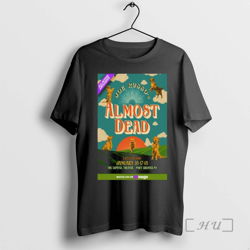 Officials Joe Russos Almost Dead Port Chester Ny January 16 18 2026 Concert Premium T-Shirts, Hoodie, Sweatshirt