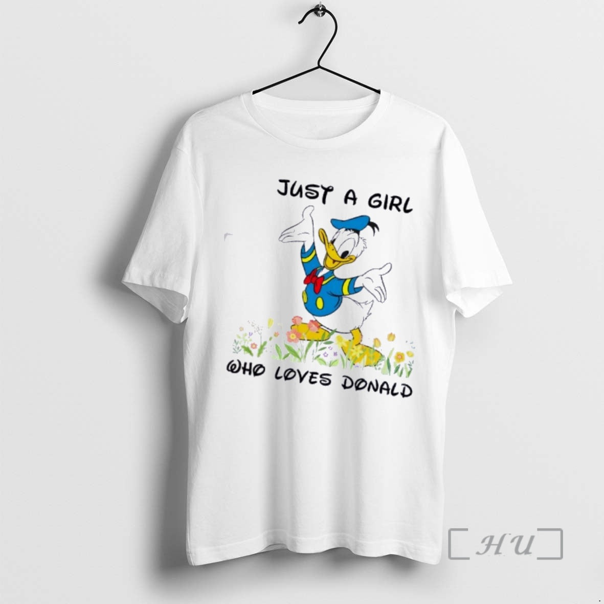 Officials Just A Girl Who Loves Donald Duck T-Shirts, Hoodie, Sweatshirt | TeeBloomCo.com