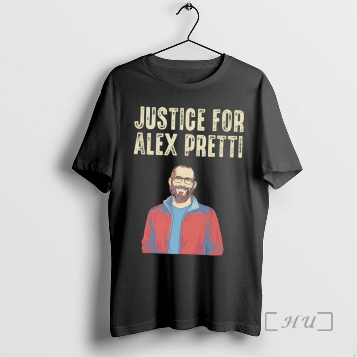 Officials Justice For Alex Pretti Anti Ice Portrait T-Shirts, Hoodie, Sweatshirt | TeeBloomCo.com