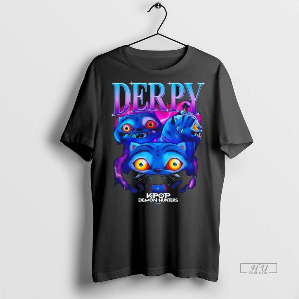 Officials Kpop Demon Hunters Derpy Heartthrob Tee Shirt Sweater