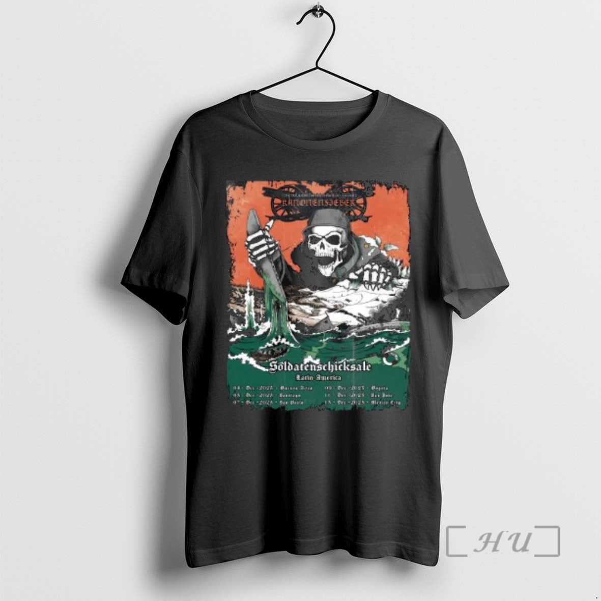 Officials Kanonenfieber Dec 2025 Latin American Tour Circle Black T-Shirts, Hoodie, Sweatshirt | TeeBloomCo.com