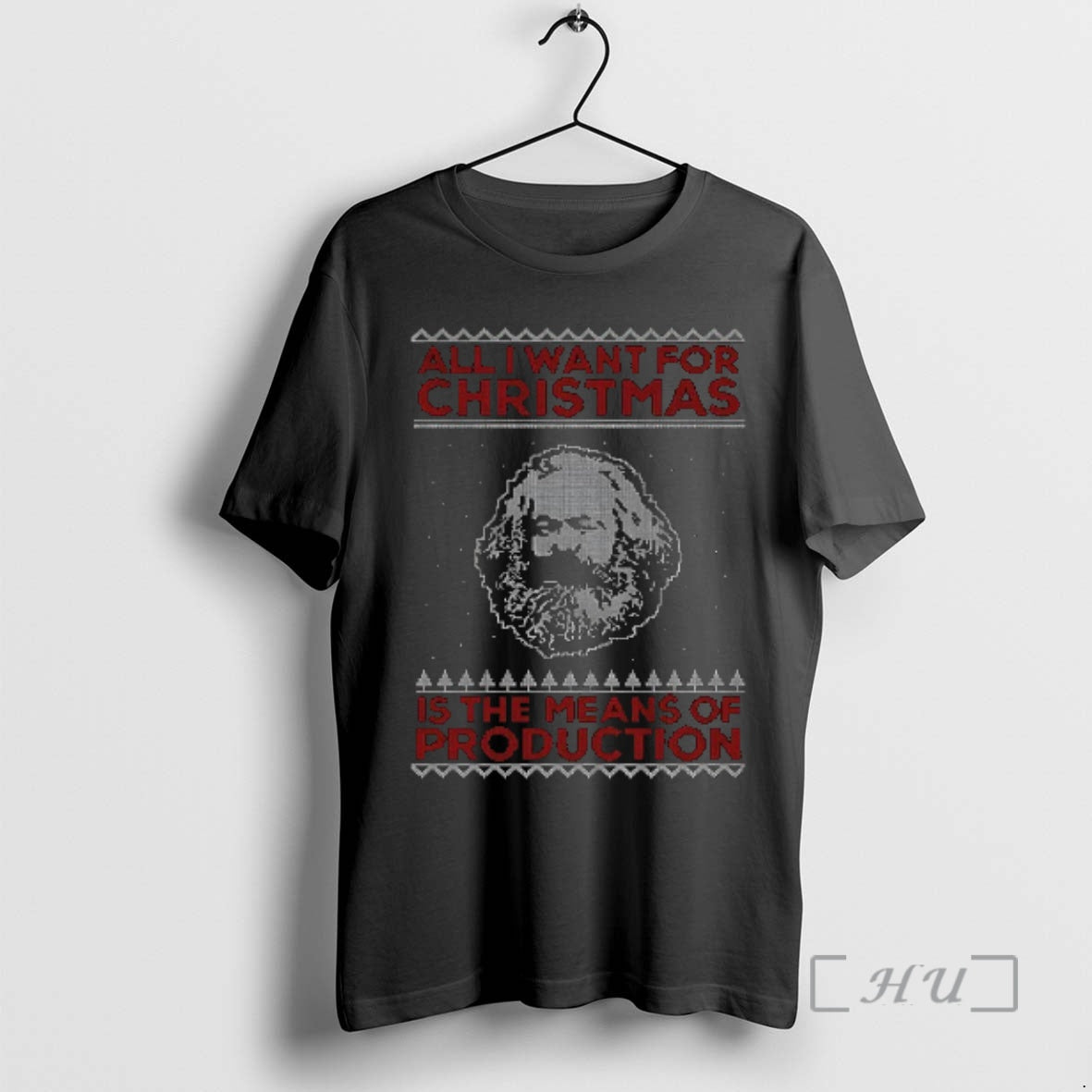 Officials Karl Marx All I Want For Christmas Is The Means Of Production Premium T-Shirts, Hoodie, Sweatshirt | TeeBloomCo.com