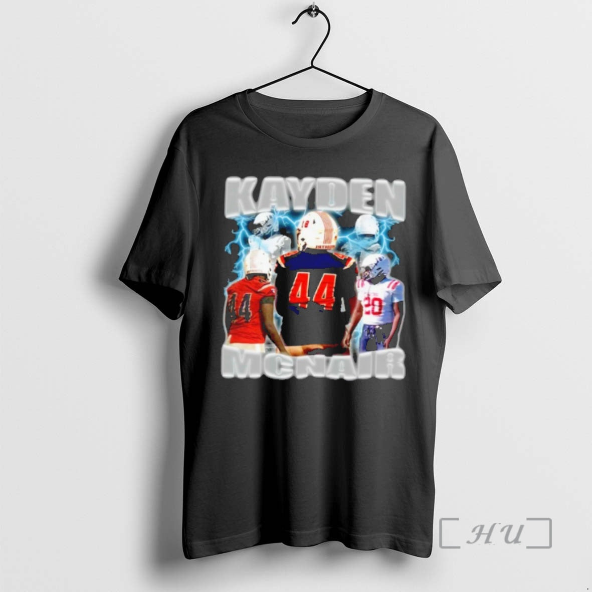 Officials Kayden Mcnair Football Lightning Graphic T-Shirts, Hoodie, Sweatshirt | TeeBloomCo.com