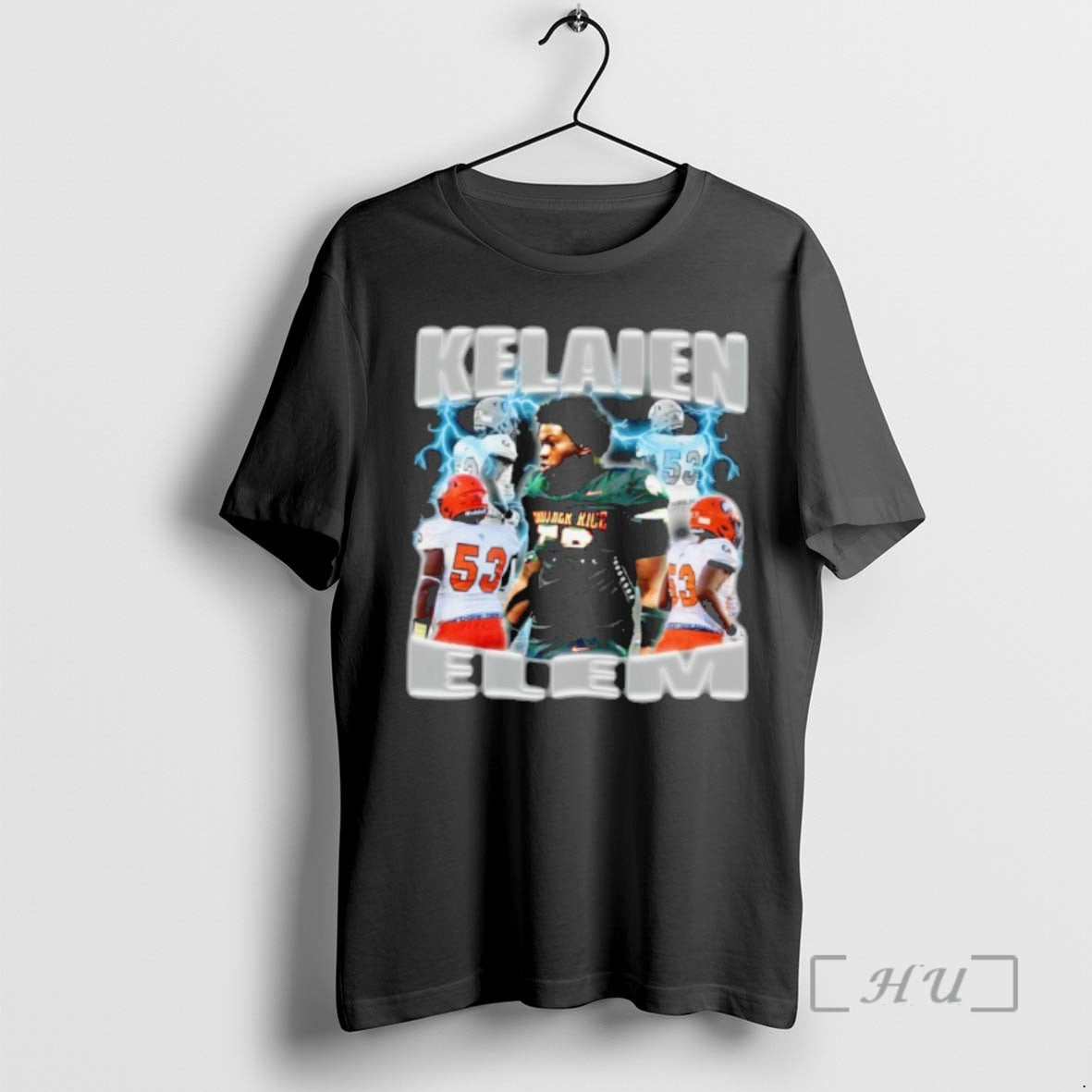 Officials Kelaien Elem Football Lightning Graphic T-Shirts, Hoodie, Sweatshirt | TeeBloomCo.com
