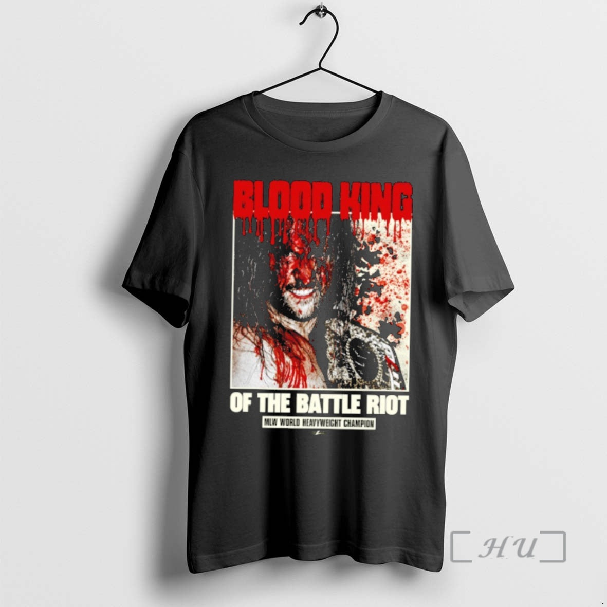 Officials Killer Kross Blood King Of The Battle Riot T-Shirts, Hoodie, Sweatshirt | TeeBloomCo.com