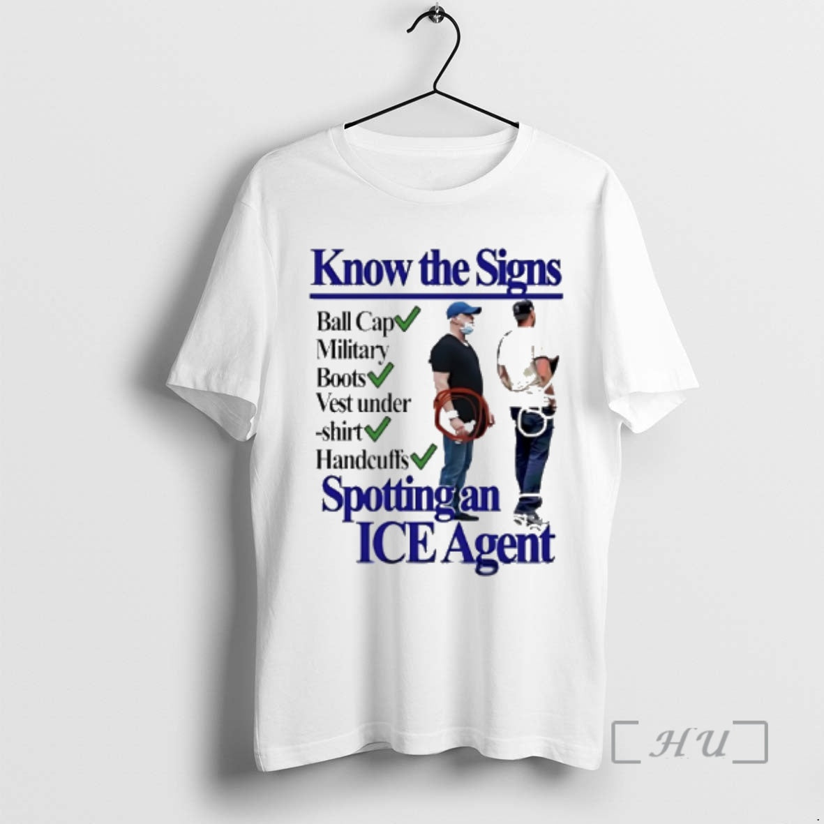Officials Know The Signs Spotting An Ice Agent T-Shirts, Hoodie, Sweatshirt | TeeBloomCo.com
